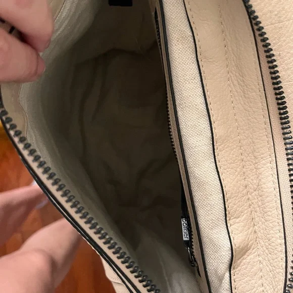 Authentic Botkier soft Tan leather convertible Backpack/ cross body / hand bag - Picture 8 of 15